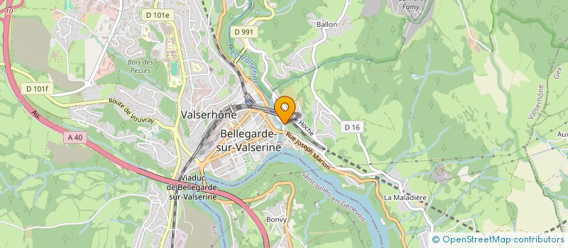 localisation de l'entreprise MONSIEUR LOU DELLA-LONGA à VALSERHONE