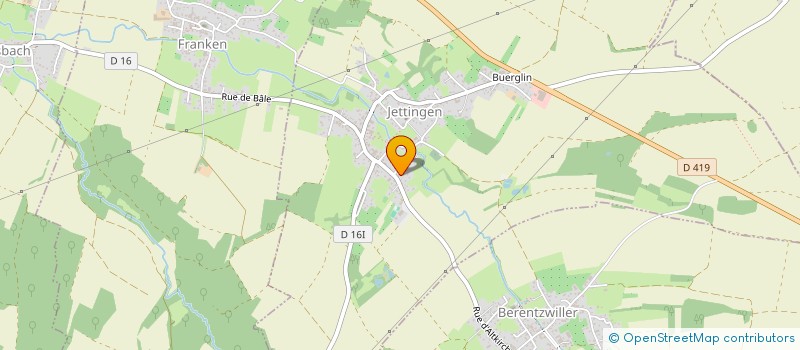 localisation de l'entreprise MONSIEUR LOU GETTLIFFE  JETTINGEN