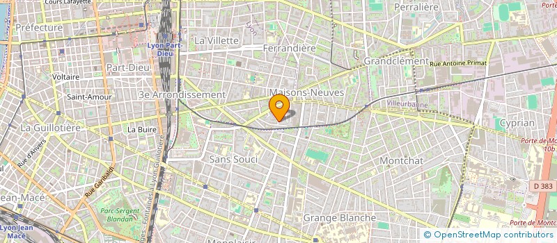 localisation de l'entreprise MONSIEUR LOU MALAURENT  LYON