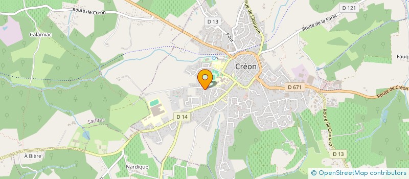 localisation de l'entreprise MONSIEUR LOU MORIN-JORDAN  SADIRAC