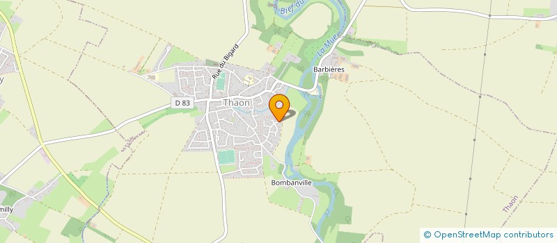 localisation de l'entreprise MONSIEUR LOU PAYET  THAON