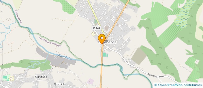 localisation de l'entreprise MONSIEUR LOU PINOL MARTINEZ  PRUNELLI-DI-FIUMORBO