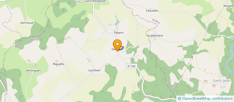 localisation de l'entreprise MONSIEUR LOU REGNE-PADELLEC  BUBRY