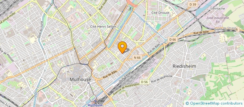 localisation de l'entreprise MONSIEUR LOU SERRA  MULHOUSE