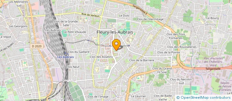 localisation de l'entreprise MONSIEUR LOU STIFFE à FLEURY-LES-AUBRAIS