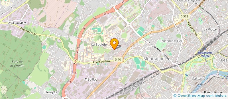 localisation de l'entreprise MONSIEUR LOU-YOUNES TERKEMANI  BESANCON