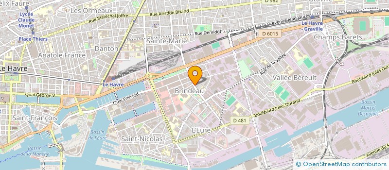 localisation de l'entreprise MONSIEUR LOUAFI BENSENADJ à LE HAVRE