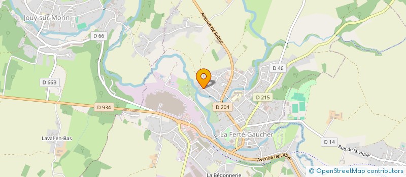 localisation de l'entreprise MONSIEUR LOUAI ZAMITI  LA FERTE-GAUCHER