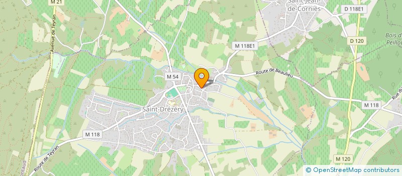 localisation de l'entreprise MONSIEUR LOUAL RIEBEL  SAINT-DREZERY