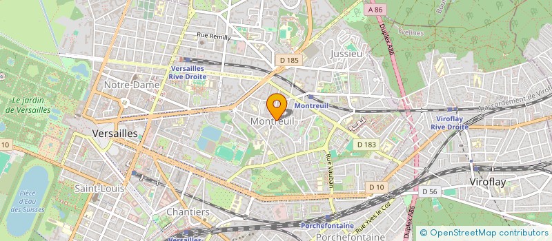 localisation de l'entreprise MONSIEUR LOUAN JOACHIM GUEHENNEUC  VERSAILLES