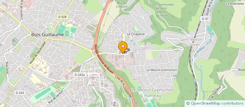 localisation de l'entreprise MONSIEUR LOUAN RIBEIRO FARROCO  BIHOREL