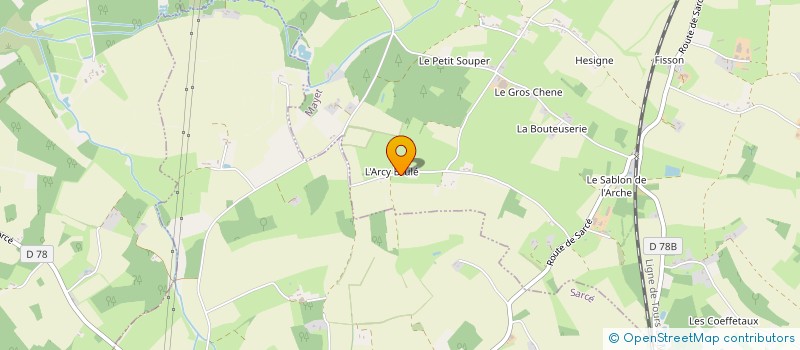 localisation de l'entreprise MONSIEUR LOUAN SEILLE  MAYET