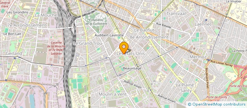 localisation de l'entreprise MONSIEUR LOUANGE MALONGA  LYON