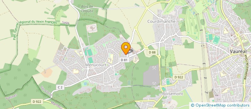 localisation de l'entreprise MONSIEUR LOUANGES LAWSON HECHELI  MENUCOURT