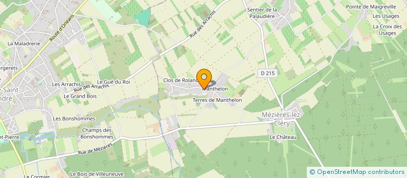 localisation de l'entreprise MONSIEUR LOUANN FOULON à MEZIERES-LEZ-CLERY