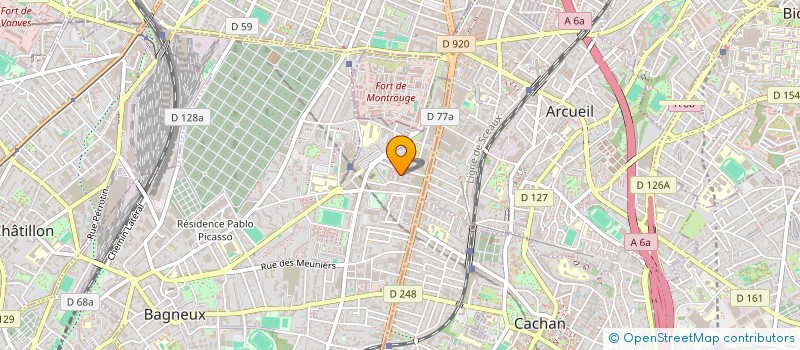 localisation de l'entreprise MONSIEUR LOUAY BEN AISSI  BAGNEUX