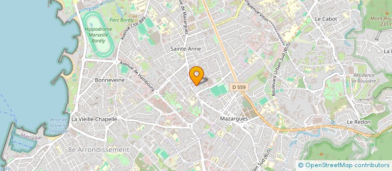 localisation de l'entreprise MONSIEUR LOUCA NATALINI  MARSEILLE