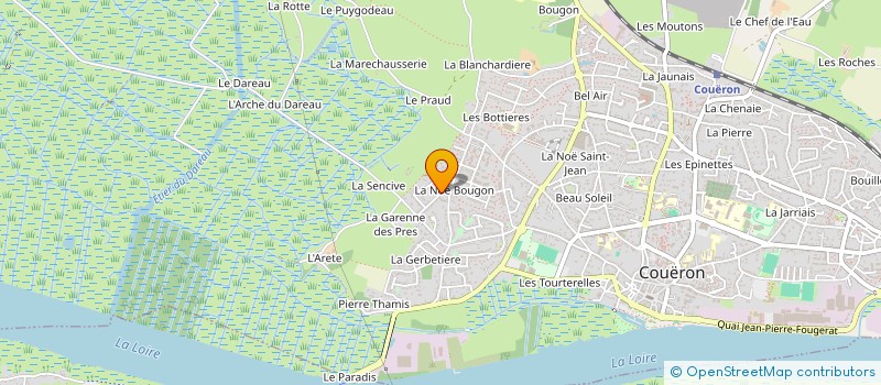 localisation de l'entreprise MONSIEUR LOUCA ROLLAND à COUERON
