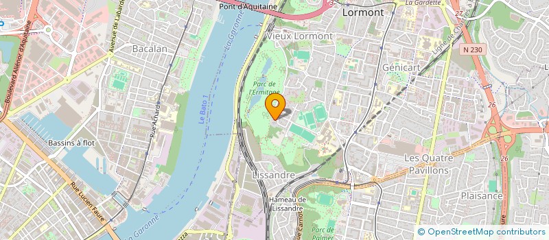 localisation de l'entreprise MONSIEUR LOUCAS CONTIERO  LORMONT