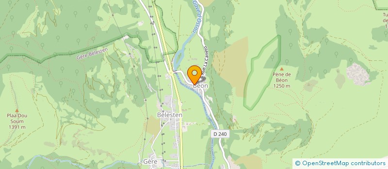 localisation de l'entreprise MONSIEUR LOUCAS LEFFLER  ASTE-BEON