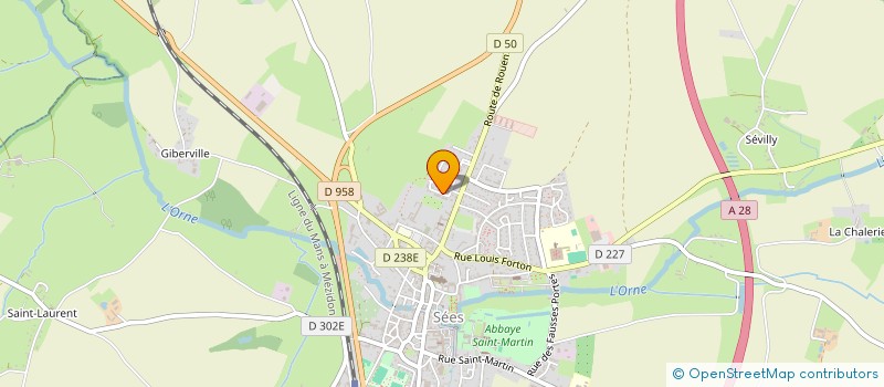 localisation de l'entreprise MONSIEUR LOUCIF BELKACEMI à NONANT-LE-PIN