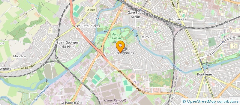 localisation de l'entreprise MONSIEUR LOUCIF HAMAMI à LE MANS