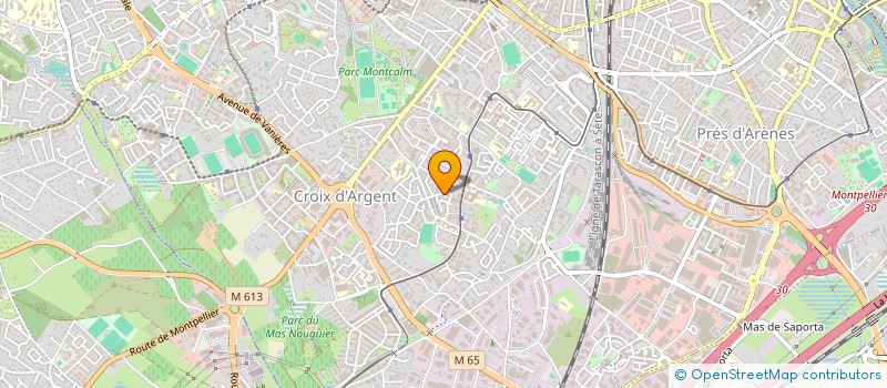 localisation de l'entreprise MONSIEUR LOUCIF HIKEM à MONTPELLIER