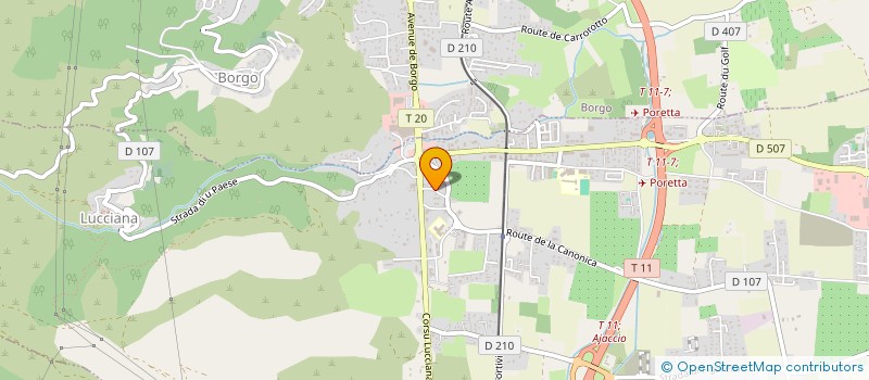 localisation de l'entreprise MONSIEUR LOUDEN FERROVECCHIO  LUCCIANA