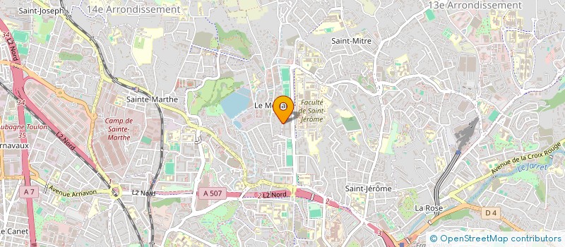 localisation de l'entreprise MONSIEUR LOUEN SANDON  MARSEILLE