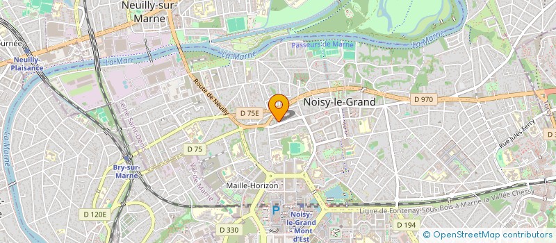 localisation de l'entreprise MONSIEUR LOUENAS BOUHIRED  NOISY-LE-GRAND