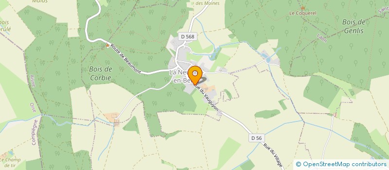 localisation de l'entreprise MONSIEUR LOUHAN LENDORMY  LA NEUVILLE-EN-BEINE