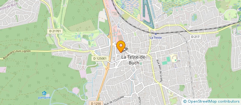 localisation de l'entreprise MONSIEUR LOUIC PHILIPPE à LA TESTE-DE-BUCH