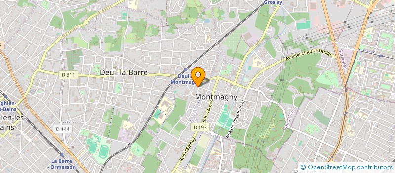 localisation de l'entreprise MONSIEUR LOUIDES DESTINA à MONTMAGNY