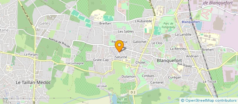 localisation de l'entreprise MONSIEUR LOUIS ABADIE à BLANQUEFORT