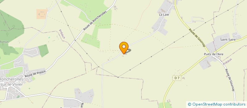 localisation de l'entreprise MONSIEUR LOUIS ABRAHAM  PREAUX