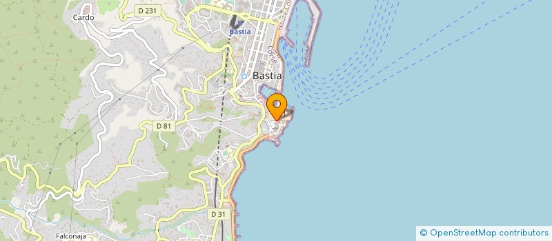 localisation de l'entreprise MONSIEUR LOUIS ADAM à BASTIA