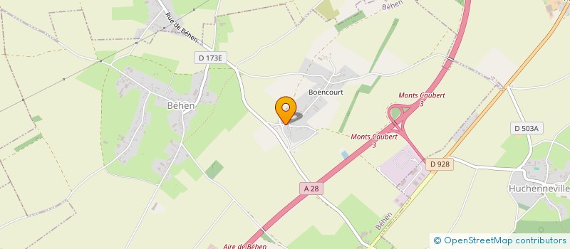 localisation de l'entreprise MONSIEUR LOUIS ADAMS  BEHEN