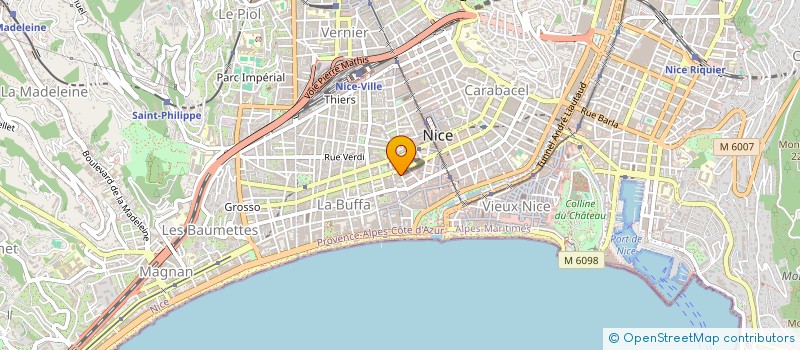 localisation de l'entreprise MONSIEUR LOUIS ALBERT à NICE