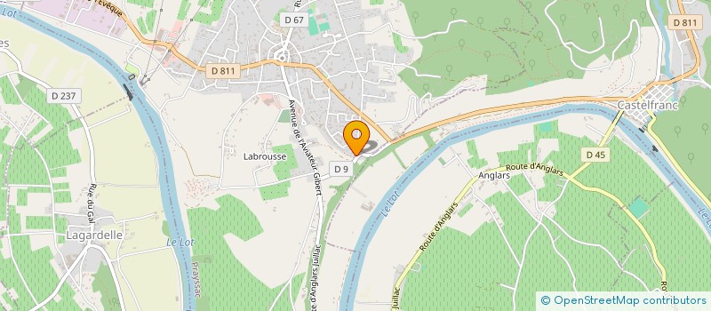 localisation de l'entreprise MONSIEUR LOUIS ALBERTO  PRAYSSAC