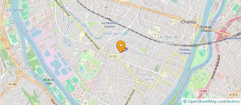 localisation de l'entreprise MONSIEUR LOUIS-ALEXANDRE GHERARDI  CROISSY-SUR-SEINE