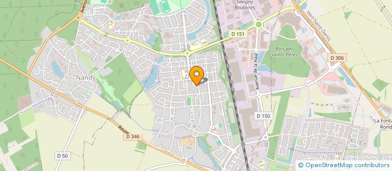 localisation de l'entreprise MONSIEUR LOUIS ALEXIS  SAVIGNY-LE-TEMPLE