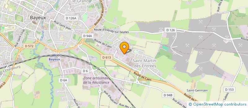 localisation de l'entreprise MONSIEUR LOUIS ALVADO à BAYEUX