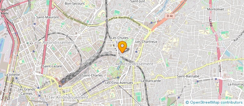 localisation de l'entreprise MONSIEUR LOUIS AMANDIER à MARSEILLE