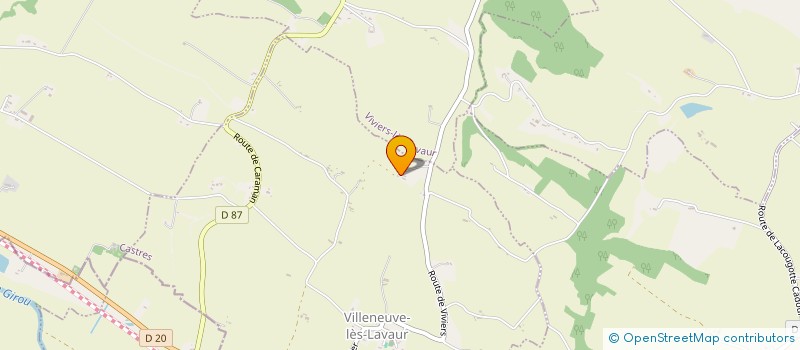 localisation de l'entreprise MONSIEUR LOUIS AMBIALET  LABASTIDE-SAINT-GEORGES