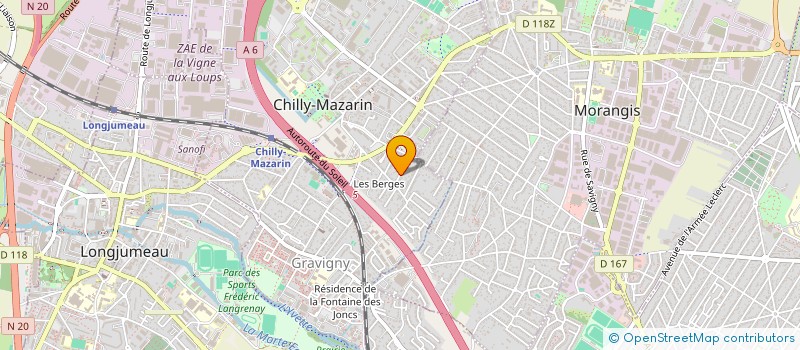 localisation de l'entreprise MONSIEUR LOUIS AMIENS à CHILLY-MAZARIN