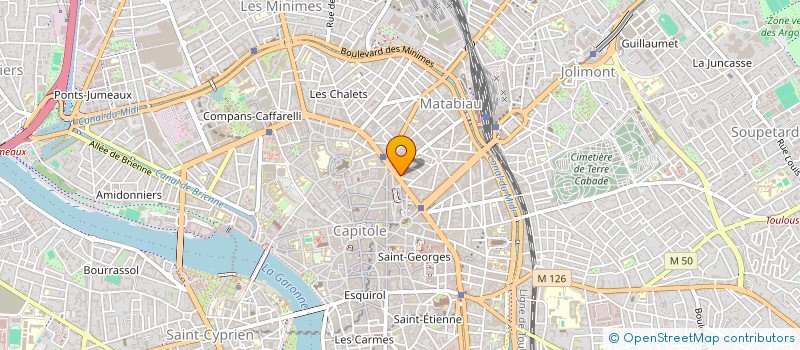 localisation de l'entreprise MONSIEUR LOUIS AMOROS à TOULOUSE