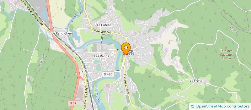 localisation de l'entreprise MONSIEUR LOUIS ANCEL  ELOYES