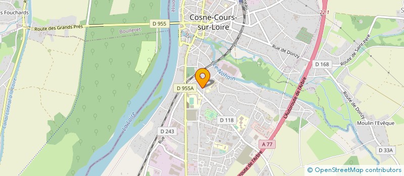 localisation de l'entreprise MONSIEUR LOUIS ANDRADE à COSNE-COURS-SUR-LOIRE