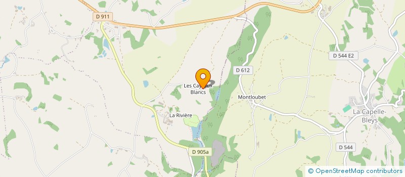 localisation de l'entreprise MONSIEUR LOUIS ANGLES  LE BAS SEGALA