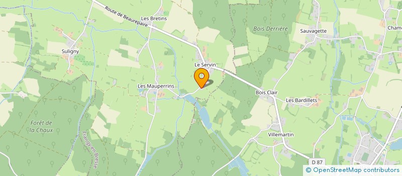 localisation de l'entreprise MONSIEUR LOUIS ANSELM  FRANGY-EN-BRESSE